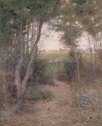 Frederick Mccubbin A ti-tree glade oil painting artist